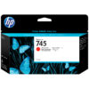 HP 745 130-ml DesignJet Chromatic Red Ink Cartridge