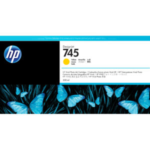HP 745 300-ml DesignJet Yellow Ink Cartridge HP 745 300-ml DesignJet Yellow Ink Cartridge