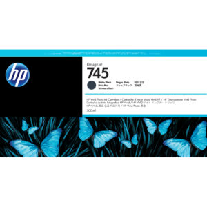 HP 745 300-ml DesignJet Matte Black Ink Cartridge HP 745 300-ml DesignJet Matte Black Ink Cartridge