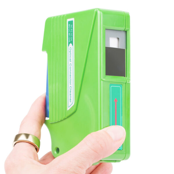 StarTech.com Fiber Optic Cleaner, Fiber Connector Cleaning Cassette,