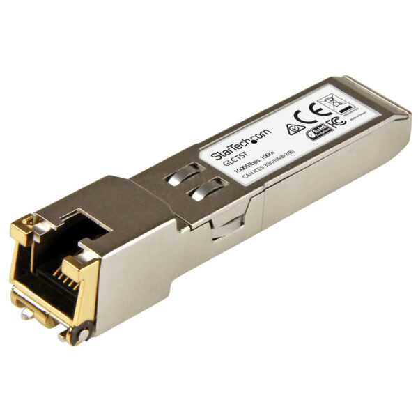 StarTech.com Cisco GLC-T Compatible SFP Transceiver Module StarTech.com Cisco GLC-T Compatible SFP Transceiver Module