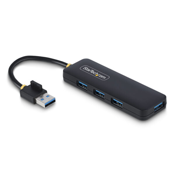 StarTech.com 4-Port USB-A Hub, 5Gbps, Bus Powered, Small Travel Mini StarTech.com 4-Port USB-A Hub, 5Gbps, Bus Powered, Small Travel Mini