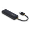 StarTech.com 4-Port USB-A Hub, 5Gbps, Bus Powered, Small Travel Mini StarTech.com 4-Port USB-A Hub, 5Gbps, Bus Powered, Small Travel Mini