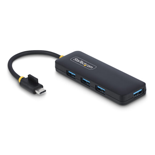 StarTech.com 4-Port USB-C Hub, 5Gbps, USB-C to 4x USB-A, Bus Powered, StarTech.com 4-Port USB-C Hub, 5Gbps, USB-C to 4x USB-A, Bus Powered,