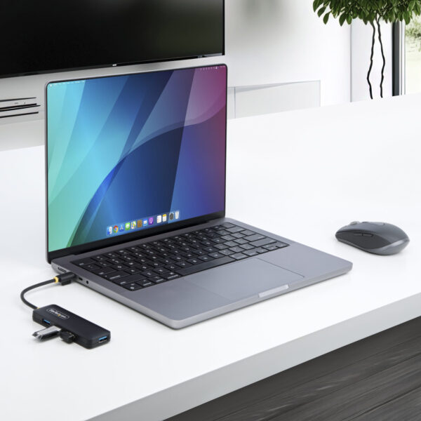 StarTech.com 4-Port USB-C Hub, 5Gbps, USB-C to 4x USB-A, Bus Powered, StarTech.com 4-Port USB-C Hub, 5Gbps, USB-C to 4x USB-A, Bus Powered,