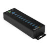 StarTech.com 10-Port USB 3.0 Hub with Power Adapter - Metal StarTech.com 10-Port USB 3.0 Hub with Power Adapter - Metal