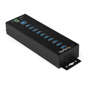 StarTech.com 10-Port USB 3.0 Hub with Power Adapter - Metal StarTech.com 10-Port USB 3.0 Hub with Power Adapter - Metal