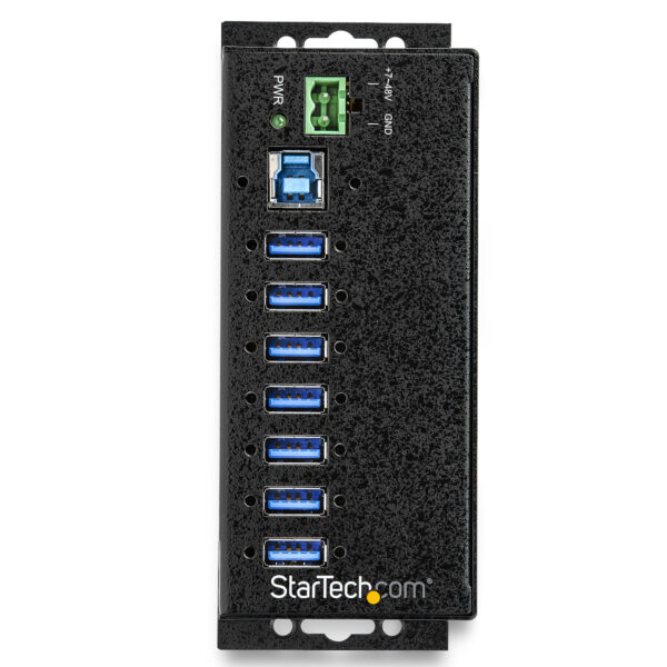 StarTech.com 7-Port USB 3.0 Hub with Power Adapter - Metal Industrial StarTech.com 7-Port USB 3.0 Hub with Power Adapter - Metal Industrial
