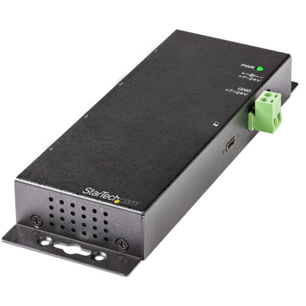 StarTech.com 4 Port USB C Hub 10Gbps - Metal Industrial USB-C Hub StarTech.com 4 Port USB C Hub 10Gbps - Metal Industrial USB-C Hub