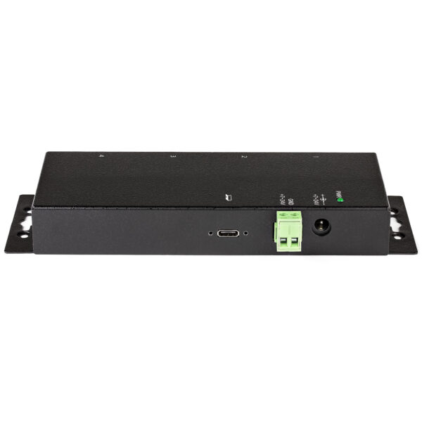 StarTech.com 4 Port USB C Hub 10Gbps - Metal Industrial USB-C Hub StarTech.com 4 Port USB C Hub 10Gbps - Metal Industrial USB-C Hub
