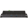 StarTech.com 4 Port USB C Hub 10Gbps - Metal Industrial USB-C Hub StarTech.com 4 Port USB C Hub 10Gbps - Metal Industrial USB-C Hub