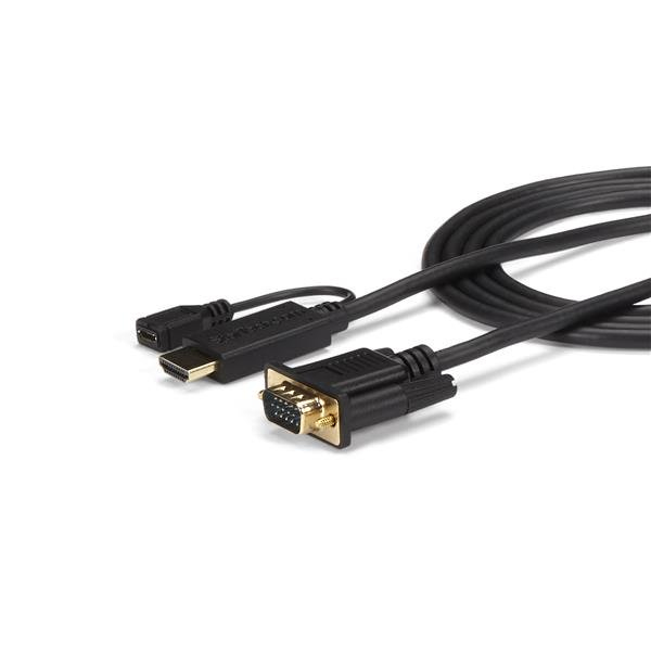 StarTech.com 3 ft HDMI to VGA Active Converter Cable - HDMI to VGA