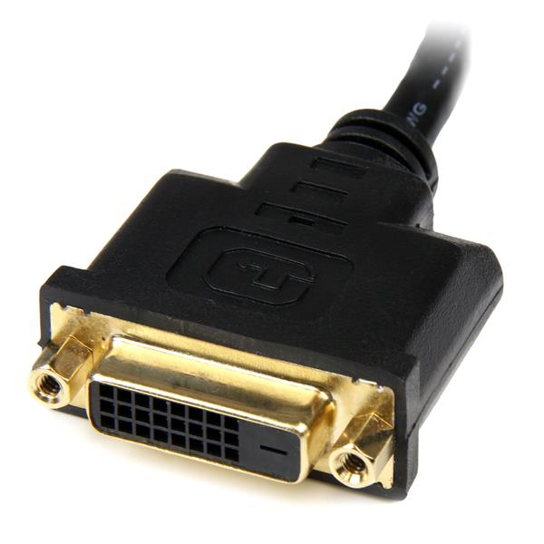 StarTech.com 8in HDMI to DVI-D Video Cable Adapter - HDMI Male to DVI StarTech.com 8in HDMI to DVI-D Video Cable Adapter - HDMI Male to DVI