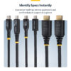 StarTech.com 1m (3ft) Certified Ultra High Speed HDMI Cable, 8K
