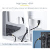 StarTech.com 30cm (1ft) High Speed HDMI Cable, 4K 60Hz/1440p 144Hz, StarTech.com 30cm (1ft) High Speed HDMI Cable, 4K 60Hz/1440p 144Hz,