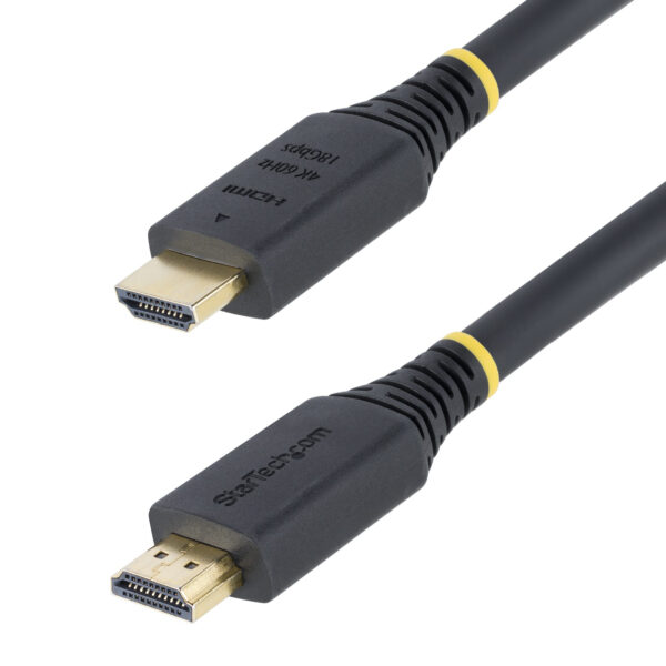 StarTech.com 7m (22.9ft) Premium Certified High Speed HDMI Cable, 4K StarTech.com 5m (16.4ft) Premium Certified High Speed HDMI Cable, 4K