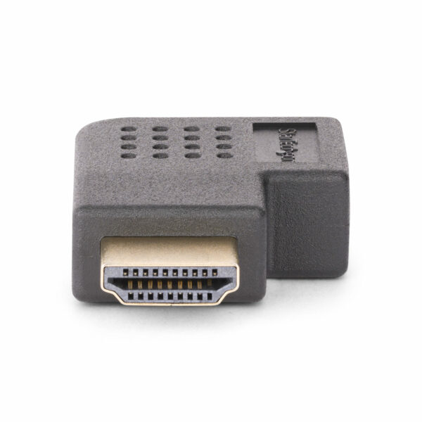 StarTech.com Right Angle HDMI 2.0 Adapter, Male to Female, Horizontal StarTech.com Right Angle HDMI 2.0 Adapter, Male to Female, Horizontal