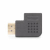 StarTech.com Right Angle HDMI 2.0 Adapter, Male to Female, Horizontal StarTech.com Right Angle HDMI 2.0 Adapter, Male to Female, Horizontal