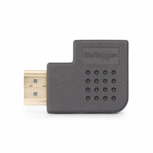 StarTech.com Right Angle HDMI 2.0 Adapter, Male to Female, Horizontal StarTech.com Right Angle HDMI 2.0 Adapter, Male to Female, Horizontal