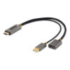 StarTech.com 1ft (30cm) HDMI to DisplayPort Adapter Cable, Active 4K StarTech.com 1ft (30cm) HDMI to DisplayPort Adapter Cable, Active 4K