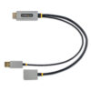 StarTech.com 1ft (30cm) HDMI to DisplayPort Adapter Cable, Active 4K StarTech.com 1ft (30cm) HDMI to DisplayPort Adapter Cable, Active 4K