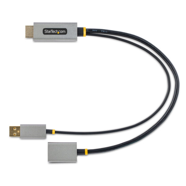 StarTech.com 1ft (30cm) HDMI to DisplayPort Adapter Cable, Active 4K StarTech.com 1ft (30cm) HDMI to DisplayPort Adapter Cable, Active 4K