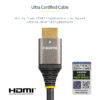 StarTech.com 10ft (3m) HDMI 2.1 Cable 8K - Certified Ultra High Speed StarTech.com 10ft (3m) HDMI 2.1 Cable 8K - Certified Ultra High Speed