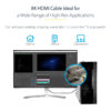 StarTech.com 10ft (3m) HDMI 2.1 Cable 8K - Certified Ultra High Speed StarTech.com 10ft (3m) HDMI 2.1 Cable 8K - Certified Ultra High Speed