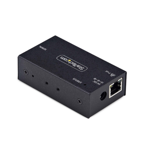 StarTech.com 1-Port Serial to Ethernet Adapter, 802.3af PoE IP Serial StarTech.com 1-Port Serial to Ethernet Adapter, 802.3af PoE IP Serial