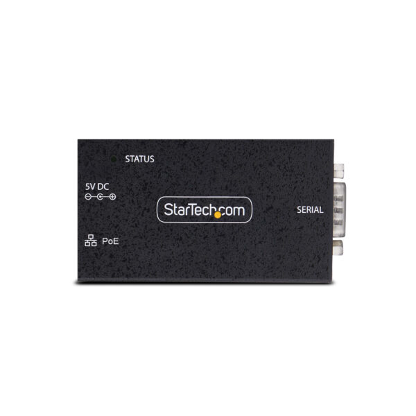 StarTech.com 1-Port Serial to Ethernet Adapter, 802.3af PoE IP Serial StarTech.com 1-Port Serial to Ethernet Adapter, 802.3af PoE IP Serial