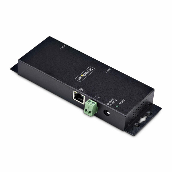 StarTech.com 2-Port Serial to Ethernet Adapter, IP Serial Device StarTech.com 2-Port Serial to Ethernet Adapter, IP Serial Device