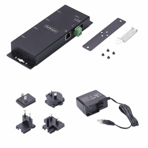 StarTech.com 4-Port Serial to Ethernet Adapter, IP Serial Device StarTech.com 4-Port Serial to Ethernet Adapter, IP Serial Device