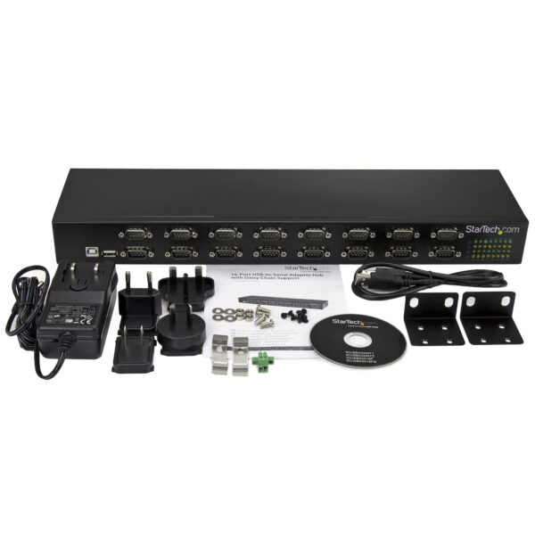 StarTech.com 16-Port USB-to-Serial Adapter Hub StarTech.com 16-Port USB-to-Serial Adapter Hub