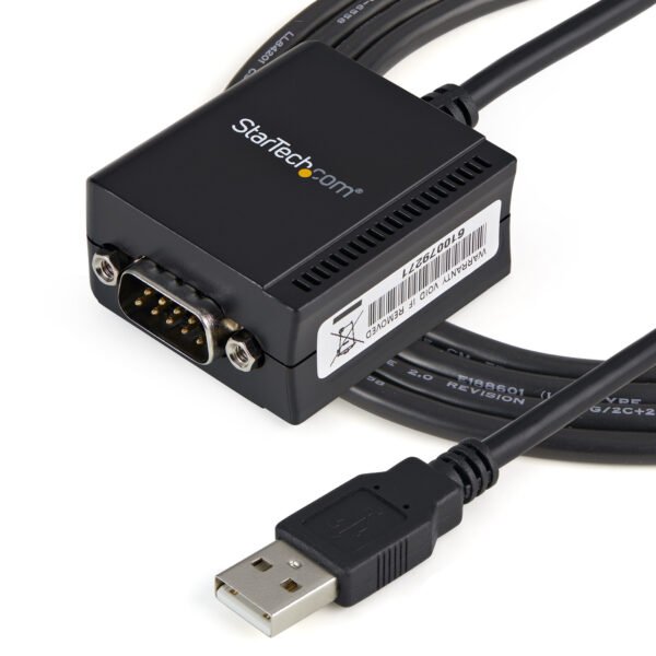 StarTech.com 1 Port FTDI USB to Serial RS232 Adapter Cable with COM StarTech.com 1 Port FTDI USB to Serial RS232 Adapter Cable with COM