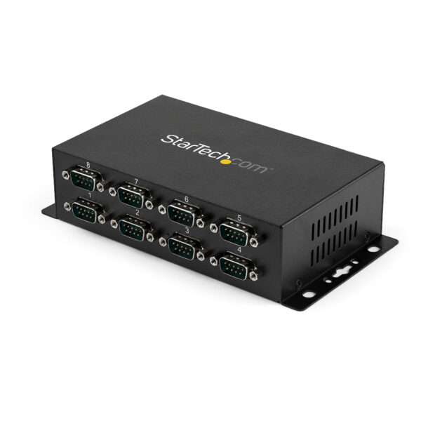 StarTech.com 8 Port USB to DB9 RS232 Serial Adapter Hub – Industrial StarTech.com 8 Port USB to DB9 RS232 Serial Adapter Hub – Industrial