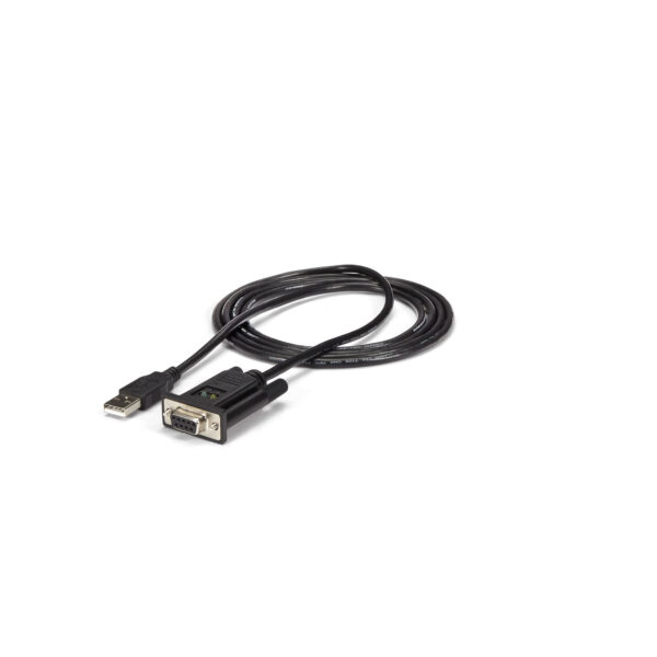 StarTech.com 6ft (1.8m) 1-Port USB to Serial RS232 Adapter, FTDI DB9 StarTech.com 6ft (1.8m) 1-Port USB to Serial RS232 Adapter, FTDI DB9