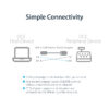 StarTech.com 6ft (1.8m) 1-Port USB to Serial RS232 Adapter, FTDI DB9 StarTech.com 6ft (1.8m) 1-Port USB to Serial RS232 Adapter, FTDI DB9