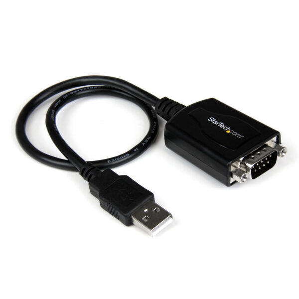 StarTech.com 1 ft USB to RS232 Serial DB9 Adapter Cable with COM StarTech.com 1 ft USB to RS232 Serial DB9 Adapter Cable with COM