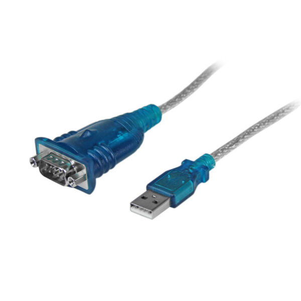 StarTech.com 17in (43cm) 1-Port USB to RS232 DB9 Serial Adapter StarTech.com 17in (43cm) 1-Port USB to RS232 DB9 Serial Adapter