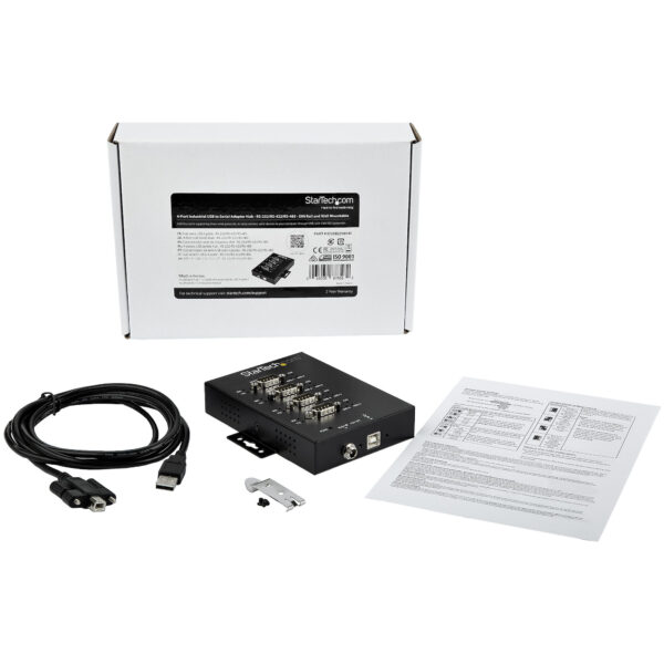 StarTech.com 4 Port Serial Hub USB to RS232/RS485/RS422 Adapter StarTech.com 4 Port Serial Hub USB to RS232/RS485/RS422 Adapter