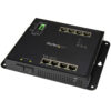 StarTech.com Industrial 8 Port Gigabit Ethernet Switch w/2 MSA SFP
