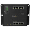 StarTech.com Industrial 8 Port Gigabit Ethernet Switch w/2 MSA SFP