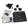 StarTech.com Industrial 8 Port Gigabit Ethernet Switch w/2 MSA SFP
