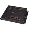 StarTech.com Industrial 8 Port Gigabit PoE+ Switch w/2 SFP MSA Slots StarTech.com Industrial 8 Port Gigabit PoE+ Switch w/2 SFP MSA Slots