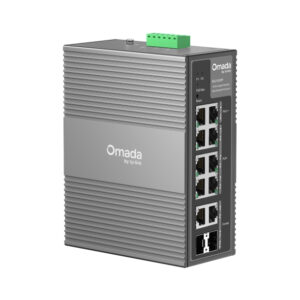 TP-Link Omada 10-Port Gigabit Industrial Easy Managed Switch with TP-Link Omada 10-Port Gigabit Industrial Easy Managed Switch with