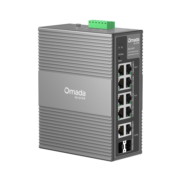 TP-Link Omada 10-Port Gigabit Industrial Easy Managed Switch with
