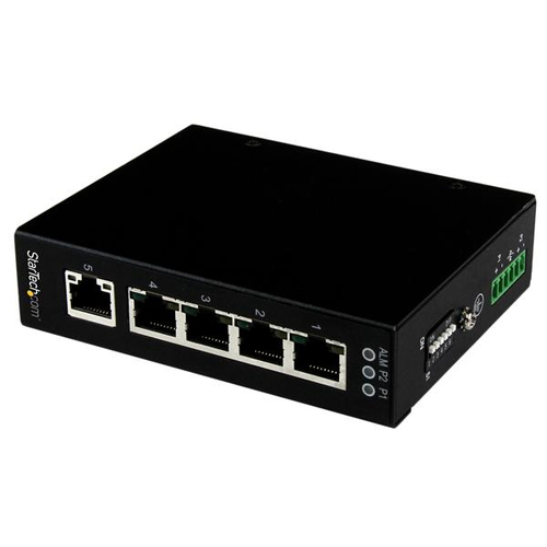 StarTech.com 5 Port Unmanaged Industrial Gigabit Ethernet Switch