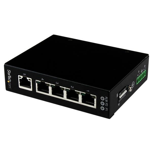 StarTech.com 5 Port Unmanaged Industrial Gigabit Ethernet Switch