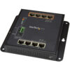StarTech.com Industrial 8 Port Gigabit PoE Switch - 4 x PoE+ 30W