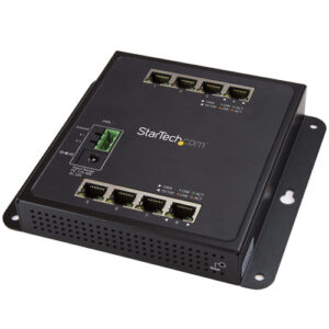 StarTech.com Industrial 8 Port Gigabit Ethernet Switch - Hardened StarTech.com Industrial 8 Port Gigabit Ethernet Switch - Hardened
